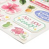 Paper Glitter Self-adhesive Sticker DIY-A017-01E-2
