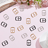 21Pcs 3 Colors Zinc Alloy Roller Buckles AJEW-CL0002-02-7