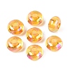 Transparent Acrylic European Beads OACR-E033-20F-1