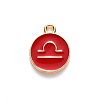 Alloy Enamel Pendants LS-X-ENAM-S124-01A-07K-2