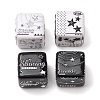 Y2K Style Printed Opaque Acrylic Beads AC-CBAC57E-03-1