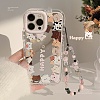 Cat Mirrored Axrylic Mobile Phone Cover PW-WG472D8-05-2