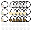 18Pcs 3 Colors Iron Cabochon Settings IFIN-UN0001-26-1