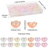 150Pcs Luminous Acrylic Bead Cone MACR-FS0002-29-4