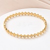 304 Stainless Steel Hinged Bangles for Women BJEW-C132-01A-G-3