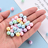 Opaque Acrylic Beads MACR-S370-H10mm-5