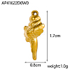 Conch Charms 304 Stainless Steel Pendants STAS-OY004-29G-2