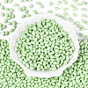 Baking Paint Glass Seed Beads SEED-T007-15J-1