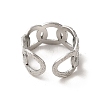 Non-Tarnish 201 Stainless Steel Finger Rings RJEW-H223-03P-07-4