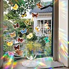 Butterfly Rainbow Prism Electrostatic Window Stickers PW-WG7843B-01-3