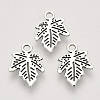 Autumn Theme Tibetan Style Alloy Pendants TIBEP-T009-16AS-RS-1