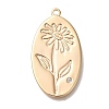 Brass Micro Pave Cubic Zirconia Pendants KK-U038-05G-10-1