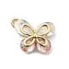 Brass Micro Pave Cubic Zirconia Pendants KK-A275-18C-G-1