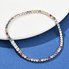 925 Sterling Silver Micro Pave Cubic Zirconia Tennis Bracelets for Women BJEW-C117-01B-P01-2