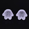 Transparent Acrylic Bead Caps FACR-N005-002F-2