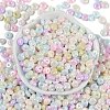 Opaque Colours Luster Glass Seed Beads X1-SEED-P008-01C-13-3