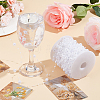 1 Roll Plastic Round Beaded Link Chains DIY-SC0024-96B-4