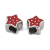 304 Stainless Steel European Beads STAS-H216-98P-2