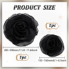 2Pcs 2 Styles Organza Flower Brooches JEWB-FG0001-58A-2