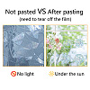 16 Sheets 4 Styles Waterproof PVC Colored Laser Stained Window Film Adhesive Static Stickers DIY-WH0314-060-8