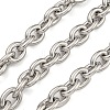 304 Stainless Steel Cable Chains CHS-G038-06P-1