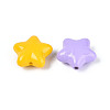 Baking Paint Opaque Acrylic Beads OACR-N148-06-2
