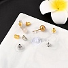 Plastic/Rubber/Iron/Brass Ear Nuts DIY-YW0012-87-5