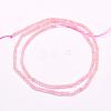 Natural Rose Quartz Beads Strands G-F509-28-3mm-2