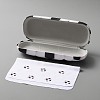 Creative Imitation Leather Eye Glasses Case AJEW-WH0033-41B-2