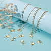 12PCS Brass Pendants KK-BC0014-40G-4