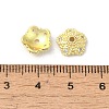 Rack Plating Brass Beads Caps KK-B088-04C-G-3
