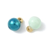 Brass Enamel Pendants KK-K364-17C-G-2