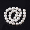Natural Baroque Pearl Keshi Pearl Beads Strands PEAR-Q007-15-2