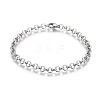 Tarnish Resistant 304 Stainless Steel Rolo Chain Bracelets BJEW-L634-03A-P-1