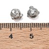 304 Stainless Steel Beads SA-CBA740F-15P-2
