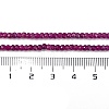 Natural Ruby Beads Strands G-L597-B01-01-5