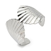 304 Stainless Steel Cuff Bangles for Women BJEW-G750-01P-2