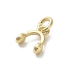 Brass Charms KK-H493-01G-13-2