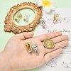 6Pcs 6 Colors Tooth Alloy Rhinestone Brooches for Backpack Clothes JEWB-CJ0001-86-4
