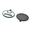 Panda Theme Alloy Enamel Pendants ENAM-F150-06-2