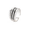 Wide Band Open Cuff Ring RJEW-S038-223-3