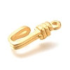 Ion Plating(IP) 304 Stainless Steel Hook Clasps STAS-I321-71G-2