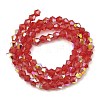 Baking Painted Glass Beads Strands DGLA-F029-J2mm-A04-2