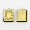 Romantic Valentines Day Ideas for Him with Your Photo Brass Locket Pendants X-ECF136-2AB-2