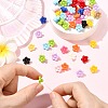 1-Hole Acrylic Shank Buttons MACR-CJZ0001-01-4