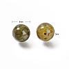 100Pcs 8mm Natural Green Garnet Round Beads DIY-LS0002-63-3