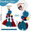 The Colors of the Small Pom Balls are Random Color KEYC-WH20004-01A-2
