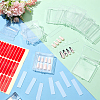   15Pcs Transparent Plastics Hand-wearing Armor Storage Case MRMJ-PH0001-78-5