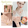 40Pcs 5 Colors Alloy European Beads FIND-WR0012-38-5