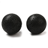 Natural Lava Rock Sphere Beads G-C154-04-1